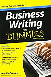 business writing for dummies