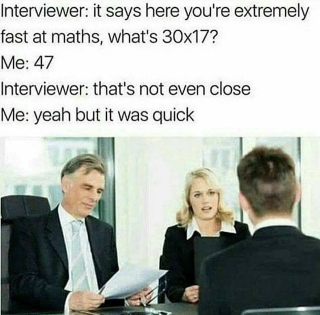 Joke-interview